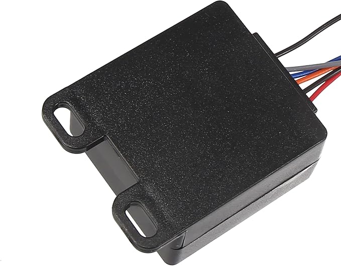 uxcell DC 48-72V Universal Motorcycle Keyless Anti-theft Security Alarm System Set with Remote Control Engine Start