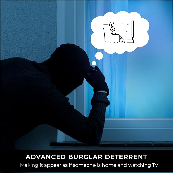 FTV-11 Extra Bright TV Simulator – TV Security Light, Burglar Deterrent