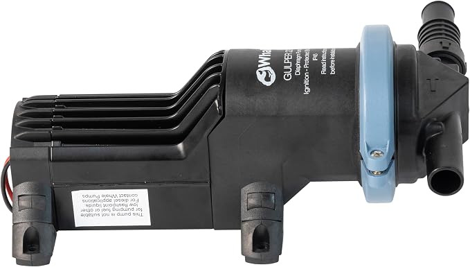 Whale Gulper 220 Graywater Pump - Manages Gray Waste in Boats & RV - 3.5 GPM Flow Rate - 12V/24V