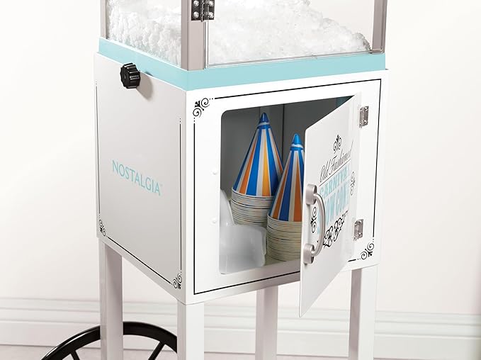 Nostalgia Shaved Ice Machine, Aqua