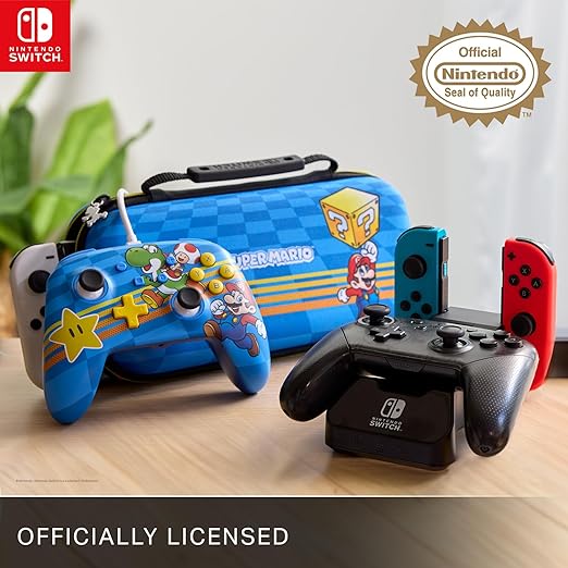 PowerA Enhanced Wireless Controller for Nintendo Switch/Switch 2 / Switch Lite/OLED Model - Color Splash Heros - Gamepad, game controller, Officially Licensed
