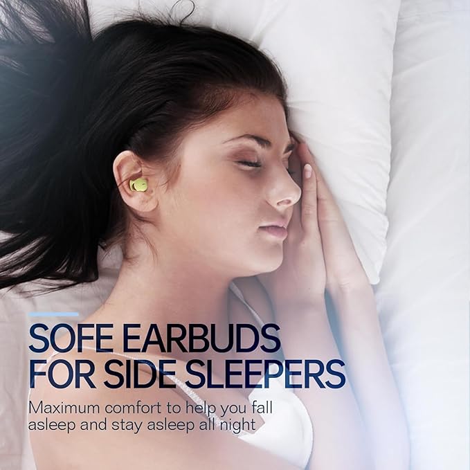 Invisible Sleep Headphones,Sleep Earbuds for Side Sleepers,Small Comfortable Fit Noise Blocking Sleep Ear Buds,Bluetooth 5.3 Wireless Earbuds, in-Ear Ear Buds for Sleeping, Working (Green)
