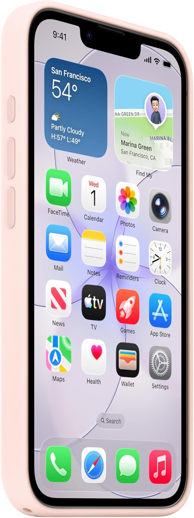 Apple iPhone 17e Silicone Case with MagSafe – Soft Pink