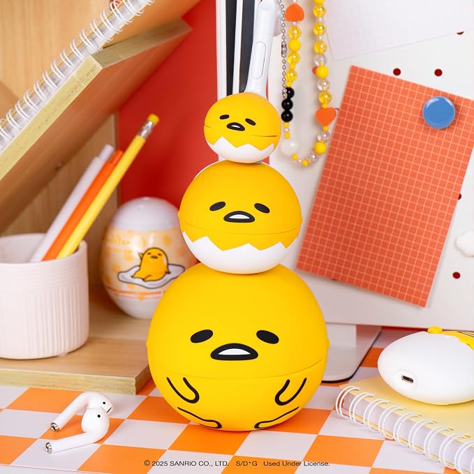 Otamatone Special Edition Sanrio (Gudetama) - Fun Electronic Musical Toy Synthesizer Instrument by Maywa Denki (Official Licensed) [Includes Song Sheet and English Instructions]