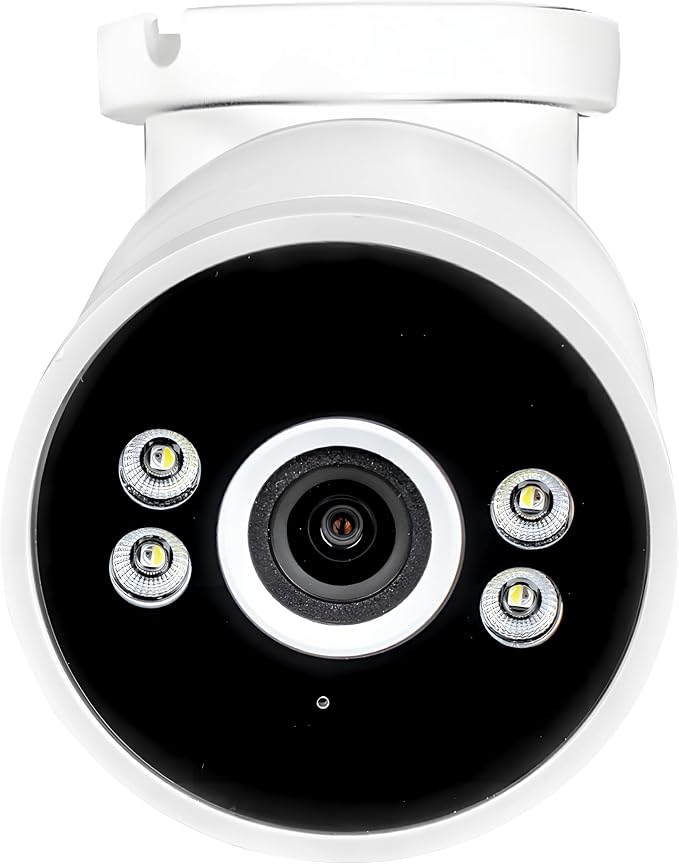 Swann AdvancedX Wired 4K Security Camera PoE Outdoor Bullet, Color Night Vision, Smart AI Video Analytics/Alerts, Advanced Motion Detection