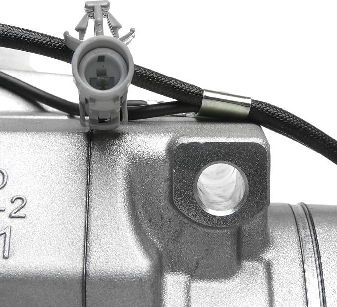 Replacement AC Compressor and Clutch Kit - Compatible with Toyota Vehicles - 2003, 2004, 2005, 2006, 2007, 2008 Corolla, Matrix 1.8L - Replaces 8832002120, CO 27000C, CS20101, 295525NH, 144004C, 1419N