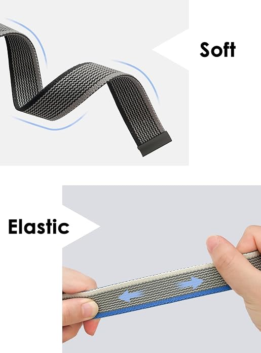 3 Packs Stretchy Bicep Straps Compatible with Whoop 5.0/4.0/3.0 Bands, Sport Nylon Adjustable Replacement Arm/Ankle Band for Whoop 5.0 MG/One/Peak/Life Durable Breathable Wearable Health Fitness Activity Tracker