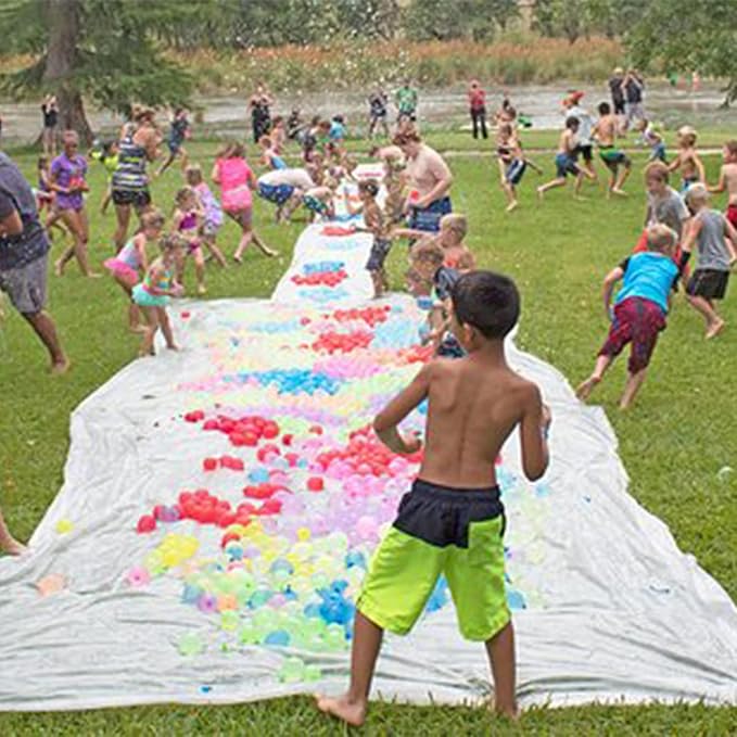 Water Balloon Launcher; water balloon slingshot;Beast Waters Balloon Slingshot/Cannon/Launcher; (Dark Blue-2)