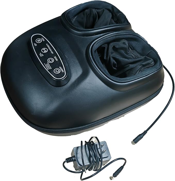 LINGTENG Shiatsu Foot Massager with Heat Deep Kneading and Warm for Home and Office Use