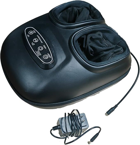 LINGTENG Shiatsu Foot Massager with Heat Deep Kneading and Warm for Home and Office Use