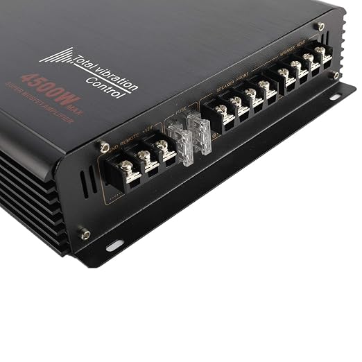 YaeCCC 4-Channels 4500W Car Power Amplifier Class A/B Car Audio Stereo Amplifier