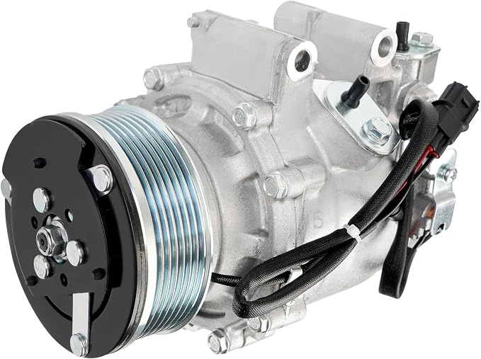 Air Conditioner AC Compressor Compatible with Honda Civic 2006-2011 1.8L with Clutch Replacement for 38800-RNA-A01 38800-RNB-A02 38810RRBA01 38800RNBA02