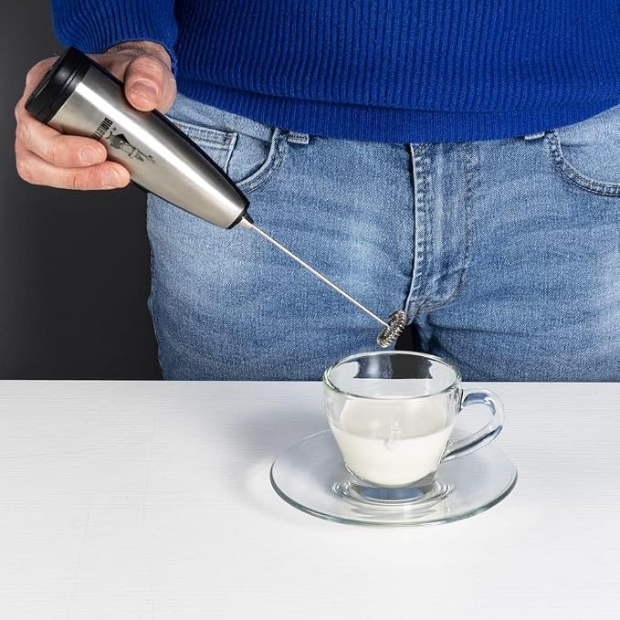 Bialetti Milk Frother, Stainless Steel, Silver, 30 x 20 x 15 cm