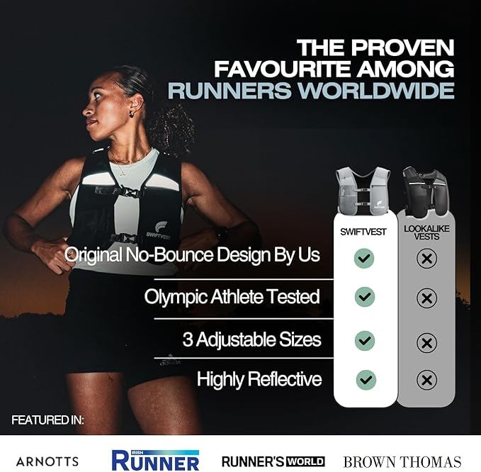 Running Phone Holder Vest with 500ml/17oz Water Bottle | Reflective Hydration Vest | Adjustable | Light | 6 Pockets for Running Accessories | Unisex