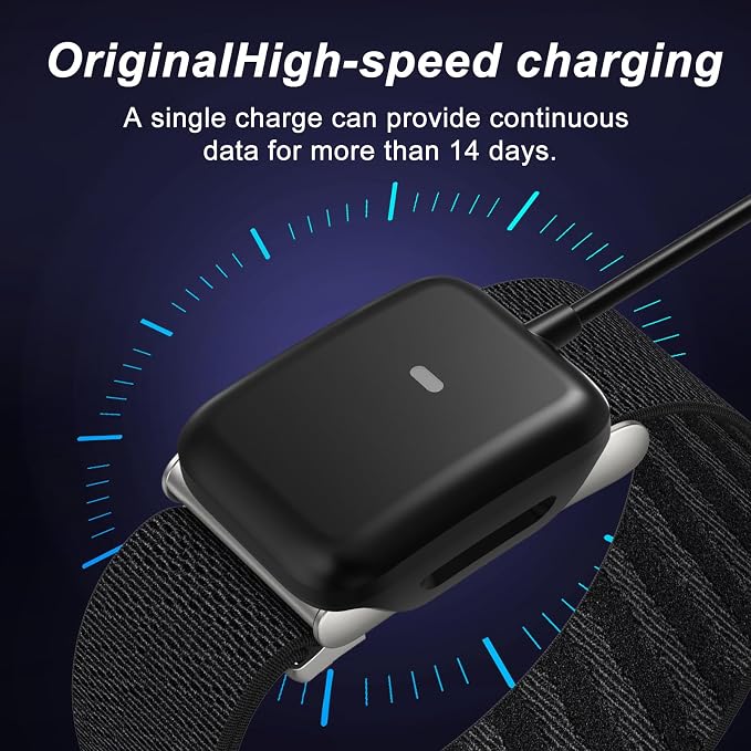 omee Charger Cable for Whoop 5.0/MG Basic Charger, 1M/3.3 Ft Portable Design Waterproof Compatible with Whoop 5 Charger Replacement (Not Compatible with Whoop 4.0)