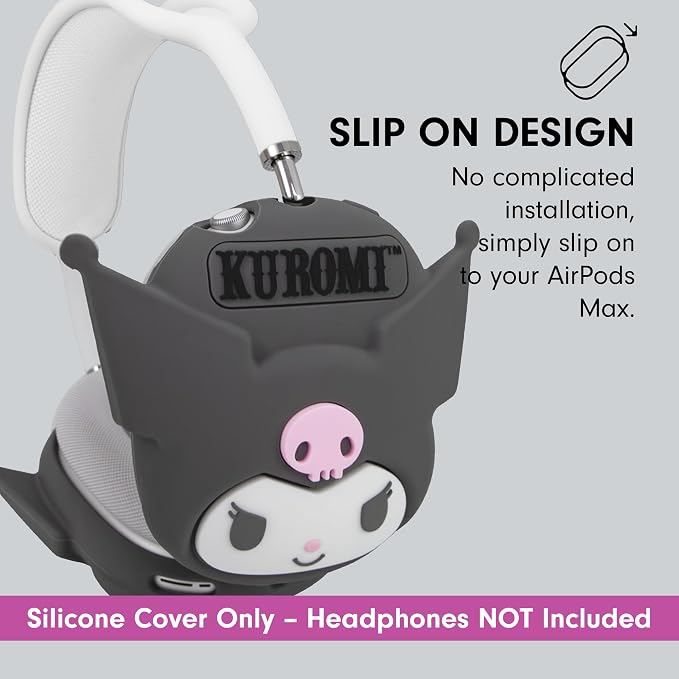Sonix x Sanrio Protective Case for AirPods Max 2 & 1 | Silicone Headphones Cover | Kuromi