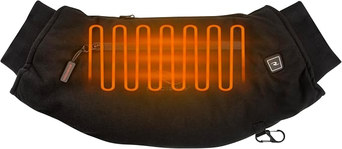 Radians RHG-A900 Wind Resistant Cold Weather Heated Hand Warmer Kit with Battery - Black