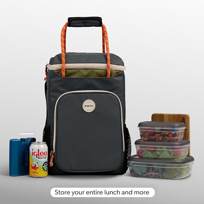 Igloo Soft Cooler Bag | Summit Series | Insulated Cooler Tote | Backpack Cooler