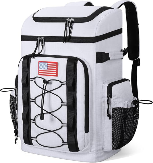 Maelstrom Backpack Cooler,Soft Lightweight Leakproof Cooler Backpack,Men Women 35/50 Can Insulated Cooler Bag,Keeps Hot/Cold for Up to 16 Hours,Perfect for Camping, Beach