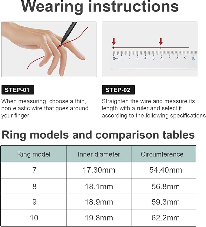 Smart Ring for Women-Men,Tracks Heart Rate, Sleep, SpO2, HRV. 128 Sports Modes, IP68 Waterproof, Gesture Control, No Subscription, iOS & Android Compatible (8)