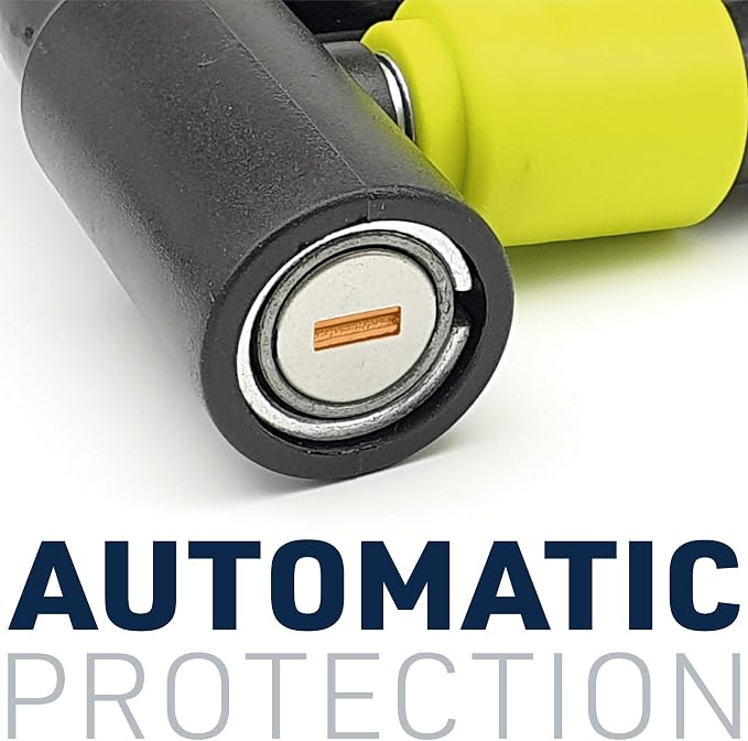 Urban UR5100 Phyton Cable Lock, Reinforced Steel Cable with Very Flexible Articulated Shielding, High Security Lock, Anti Theft Armored Cable for Motorcycle, Electric Bicycle, Scooter, 100cm/3,3ft
