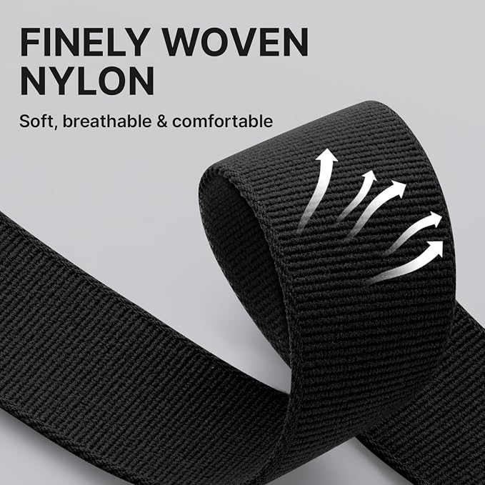 Bandletic Compatible with Apple Watch Ultra Band Men, Wide Sport Elastic Strap with Magnetic Fidlock V-Buckle for iWatch 49mm(Ultra 3/2/1),46mm(11/10),45mm(9/8/7),44mm(SE3/SE2/SE/6/5/4),42mm(3/2/1)