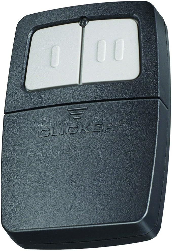 Clicker Klik1U Universal 2-Button Garage Door Opener Remote