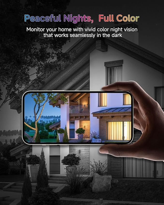 Noorio Security Camera Wireless Outdoor, Magnetic Cameras for Home Security 1080P, Battery Powered WiFi Indoor Camera, AI Motion Detection, Color Night Vision, 2-Way Talk, B200