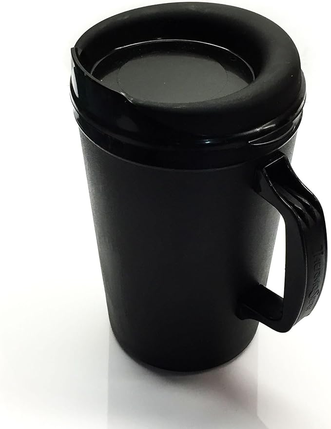 Thermoserv 34oz Travel Mug Classic Gas Station Mug (Black)