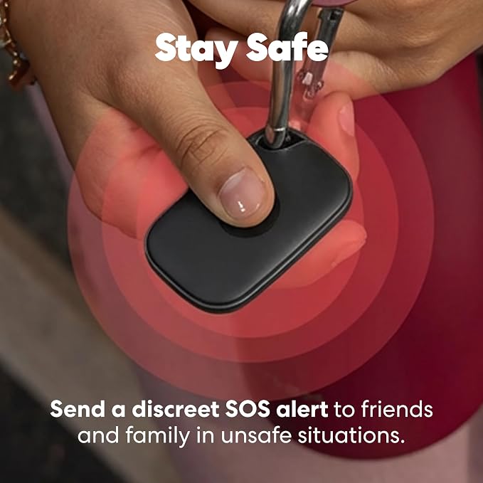 Tile by Life360 Pro - Powerful Bluetooth Tracker, Key Finder and Item Locator for Keys Bags, and More. Both iOS and Android Compatible. Phone Finder. 4-Pack (Black/White)