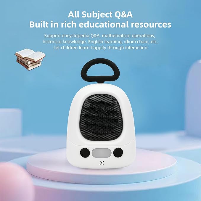 Sanpyl AI Desk Robot Companion, WiFi 2.4G Voice Control Learning Assistant Answering Questions Chatting Interactive AI Robot Pet