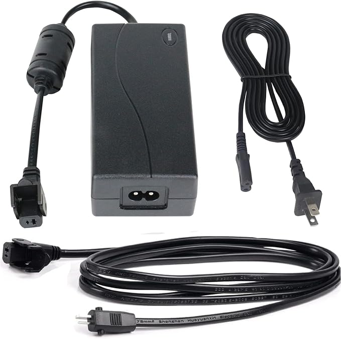 29V AC DC Power Adapter 2-Pin for VersaDesk Ultralite VUL3624 | 36" Electric Height-Adjustable, Standing Converter Sit to Stand, Desktop Riser, Versa Desk Power Supply Cord Charger