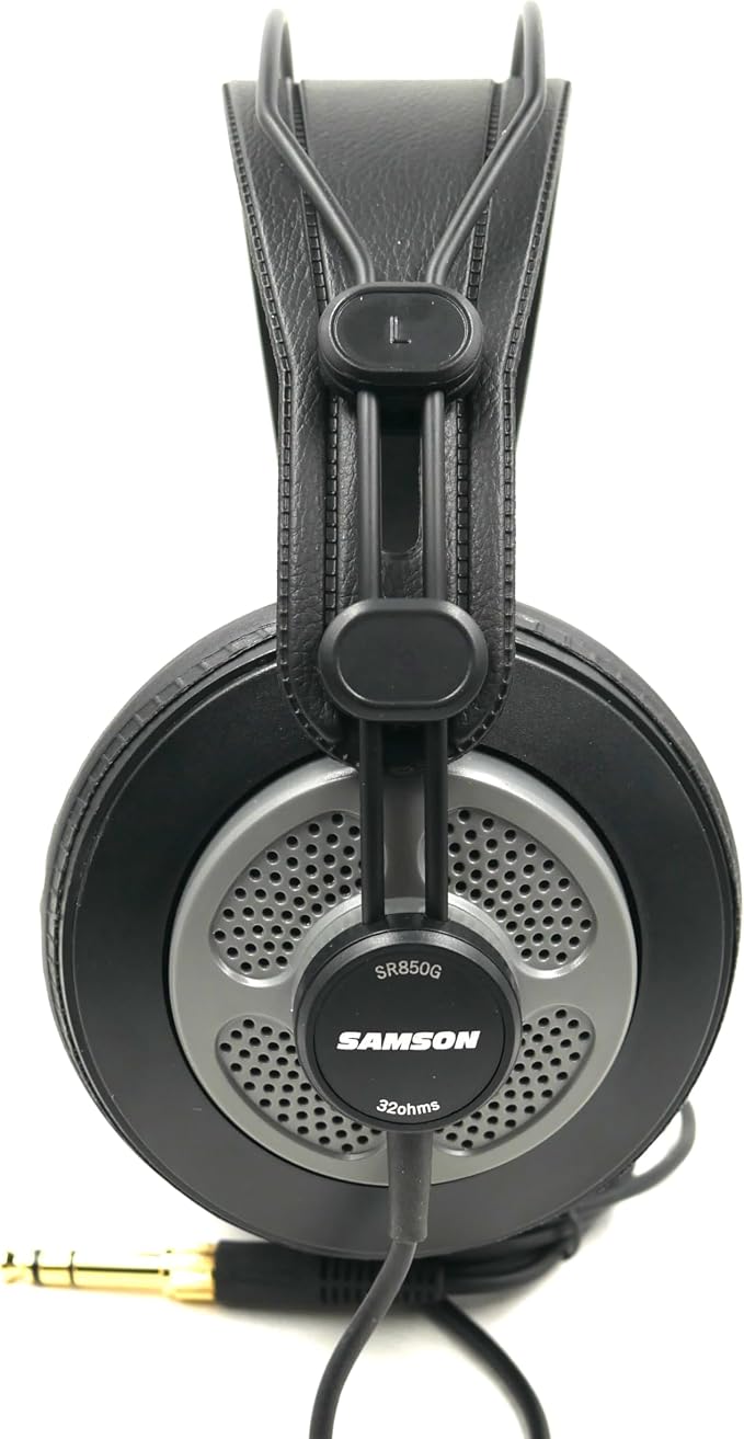 SAMSON SR850G Professional Studio Reference Open Ear Headphones | Graphite Edition