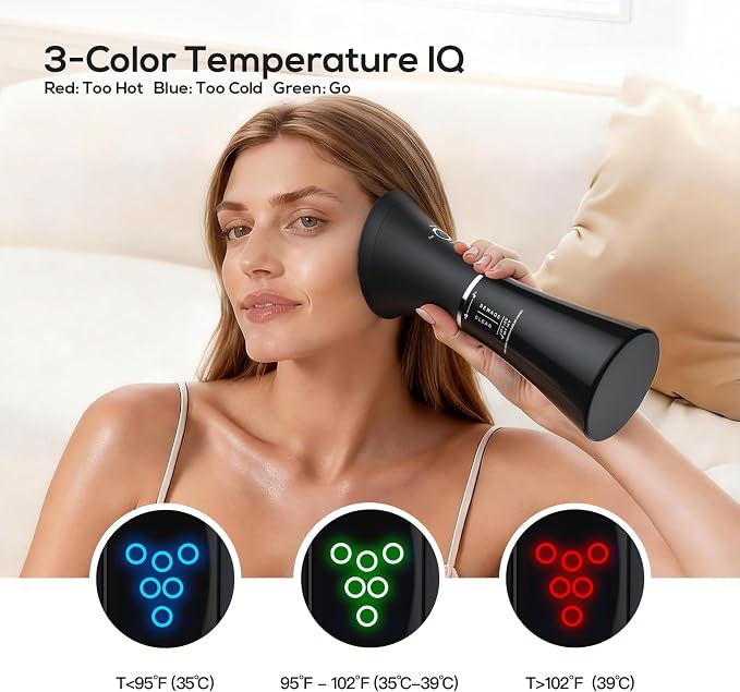 Ear Wax Removal Kit,Ear Cleaner, Electric Ear Cleaning Kit, 2in1 Water Tank, 4 Pressure Settings - Ear Irrigation Flushing System With Water Temperture Sensor,Ear Syringe Kit Tools for Ear Clean,Black