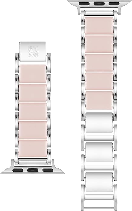 Anne Klein Silicone Adjustable Bracelet for Apple Watch