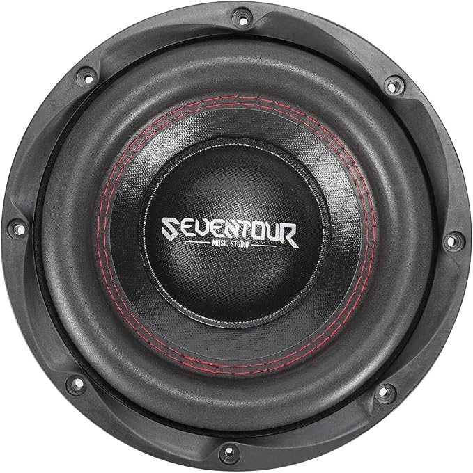 Seventour 8 inch 700 Watt Max Power Car Audio Dual 4 Ohm Car Subwoofer Sub (8" - Dual 4 Ohm)