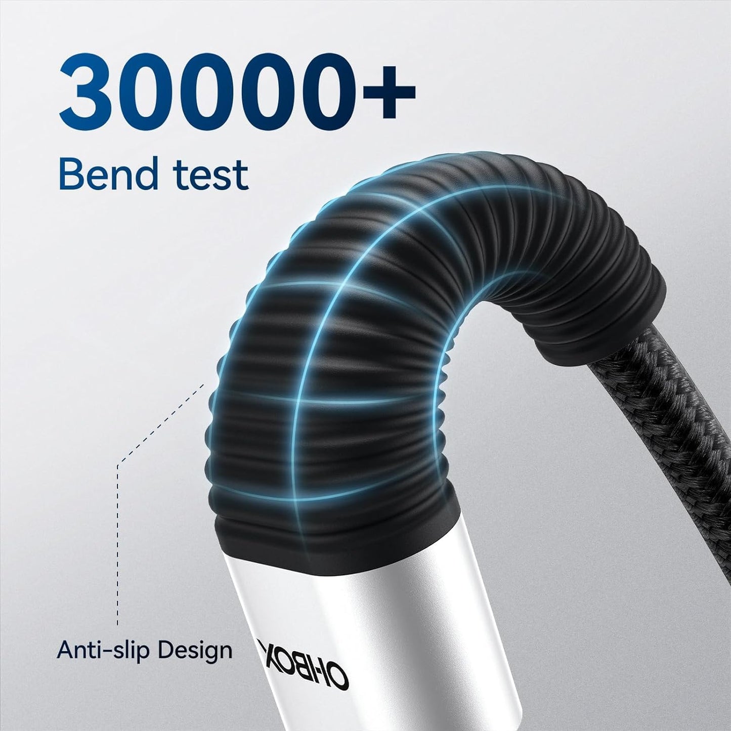 Extra Long USB C to USB C Cable 15FT 100W, USB C Charger Cable Fast Charging Cord Braided, Type C Cable for iPhone 16 15/15Plus/15Pro/Max, MacBook Pro/Air, iPad Pro/Air/Mini,Samsung,Pixel,Laptop