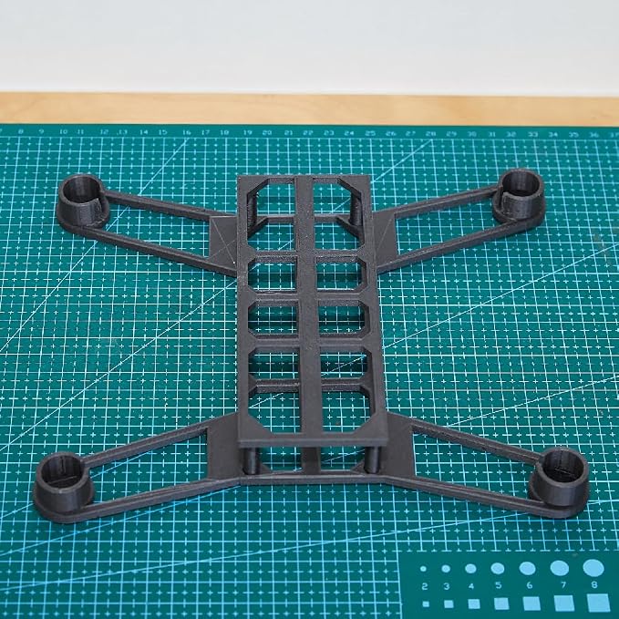 Polymaker Fiberon PETG-RCF Filament Black 1.75mm 3kg, Recycled Carbon Fiber Reinforced PETG 3D Printing Filament Ideal for Drone and Automotive Products