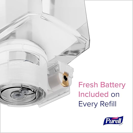 PURELL ES10 Sanitizer Starter Kit, Automatic Graphite Dispenser with 1200 mL PURELL Advanced Hand Sanitizer Foam Refill (Pack of 1) - 8353-1G
