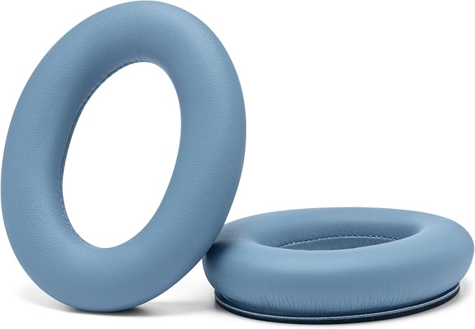 WC PadZ QC45 - Earpads for Bose QuietComfort 45 / QuietComfort Se/QuietComfort Wireless, Made by Wicked Cushions | Extra Thick Cushion | Premium Durable Stitching | Blue Dusk