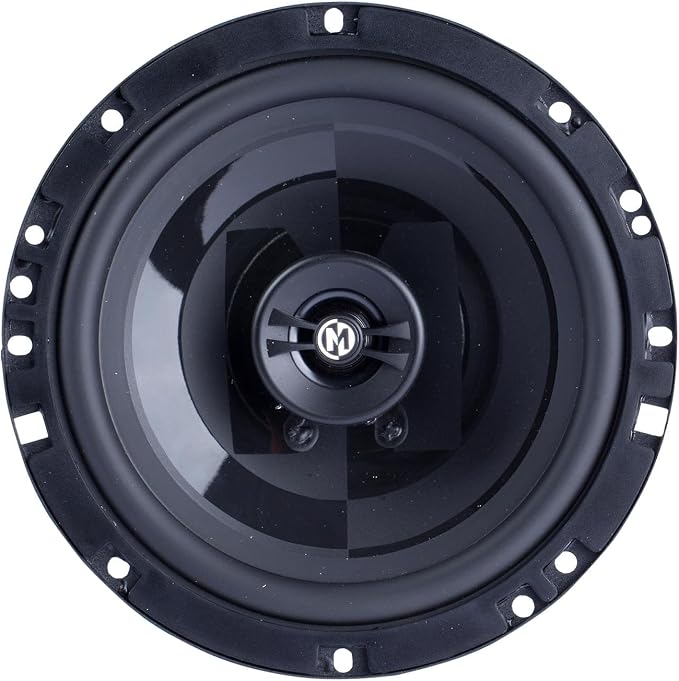 Memphis PRX60S Power Reference Series 6.5" 2-Ohm Oversized Shallow 2-Way Speakers with Swivel Tweeters