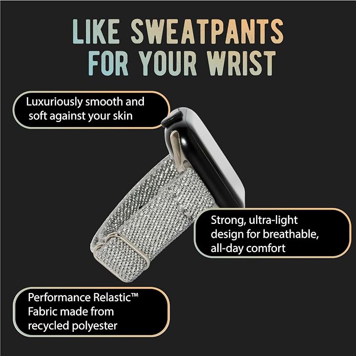 Braxley Bands for Apple Watches - Stretchy and Washable - Adjustable with Apple Watch Bands for Women & Men - Compatible with Apple Watch Series SE Ultra 9 8 7 6 5 4 3 2 1