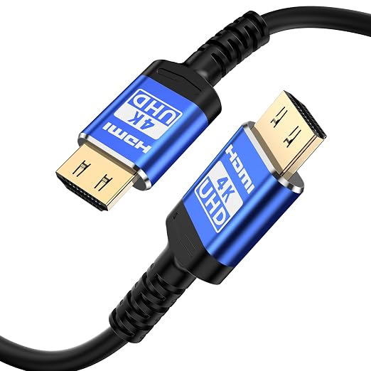 18Gbps hdmi cables 25 ft with Gripping Connectors,4k ultra high speed Ethernet 2.0 Flexible cord Support 4K@60Hz 4:4:4 HDR,HDCP2.2,ARC,3D and CEC for HDTV/PS4/3/Xbox/Monitor/Projector ect