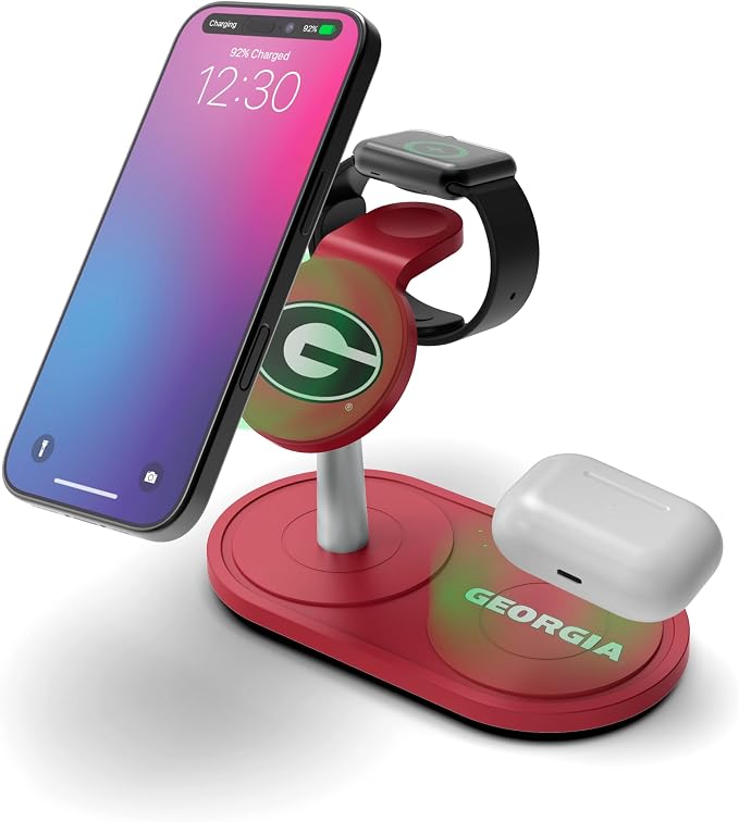 SOAR Collegiate 3-in-1 Wireless Charging Station