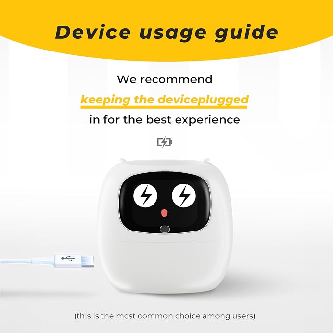 PLANTSIO Smart pet Planter Robot Guidance on Plant Care with Emojis, Adorable Plant Companion with Rich Gesture Interaction, Neat Desk Setup Gift (Purple)