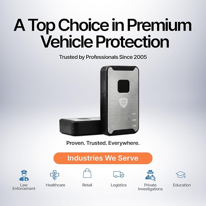 Brickhouse Security Spark Nano 7 GPS Tracker for Vehicles - Covert Car Tracker Device and Fleet GPS Tracker - GPS Tracking Device with App and 4G LTE Coverage in North America - Subscription Required