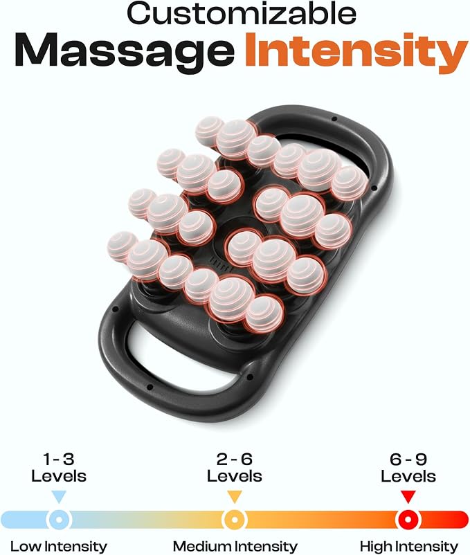24-Head Massage Gun Set, Deep Tissue Percussion Massager with 9 Modes & 30 Intensities,Quiet Muscle Massage Gun for Back,Shoulders, Legs, Foot, Body Muscle Pain Relief (24 Heads)