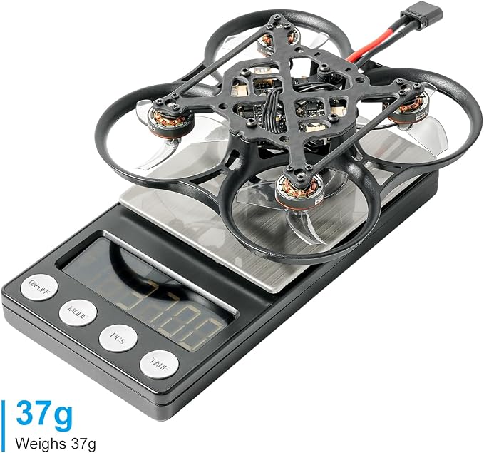 BETAFPV Pavo Femto Brushless Whoop Quadcopter, 2S Pocket Drone with HD VTX Bracket for DJI O4 Air Unit, F4 2-3S 20A FC, LAVA 1102|14000KV Motor, for Flying Smooth Aerial Photography Freestyle Flight
