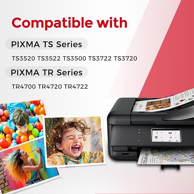 Ubinki 275XL 276XL Compatible Ink Cartridge Replacement for Canon 275 276 PG-275 CL-276 XL PG275 CL276 (2-Black, 1-Color, 3-Pack) Work with TS3522 TR4720 TS3520 TS3500 TR4700 TS3500 Printers