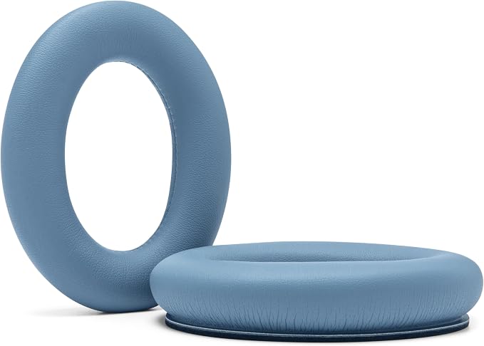 WC PadZ QC45 - Earpads for Bose QuietComfort 45 / QuietComfort Se/QuietComfort Wireless, Made by Wicked Cushions | Extra Thick Cushion | Premium Durable Stitching | Blue Dusk